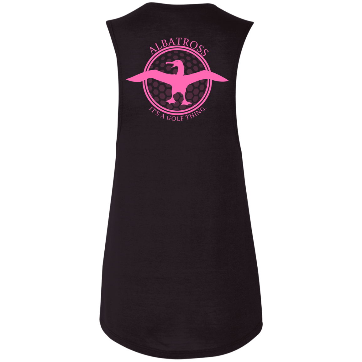 OPG Custom Artwork #1. Albatross. It's a golf thing. Ladies' Flowy Muscle Tank