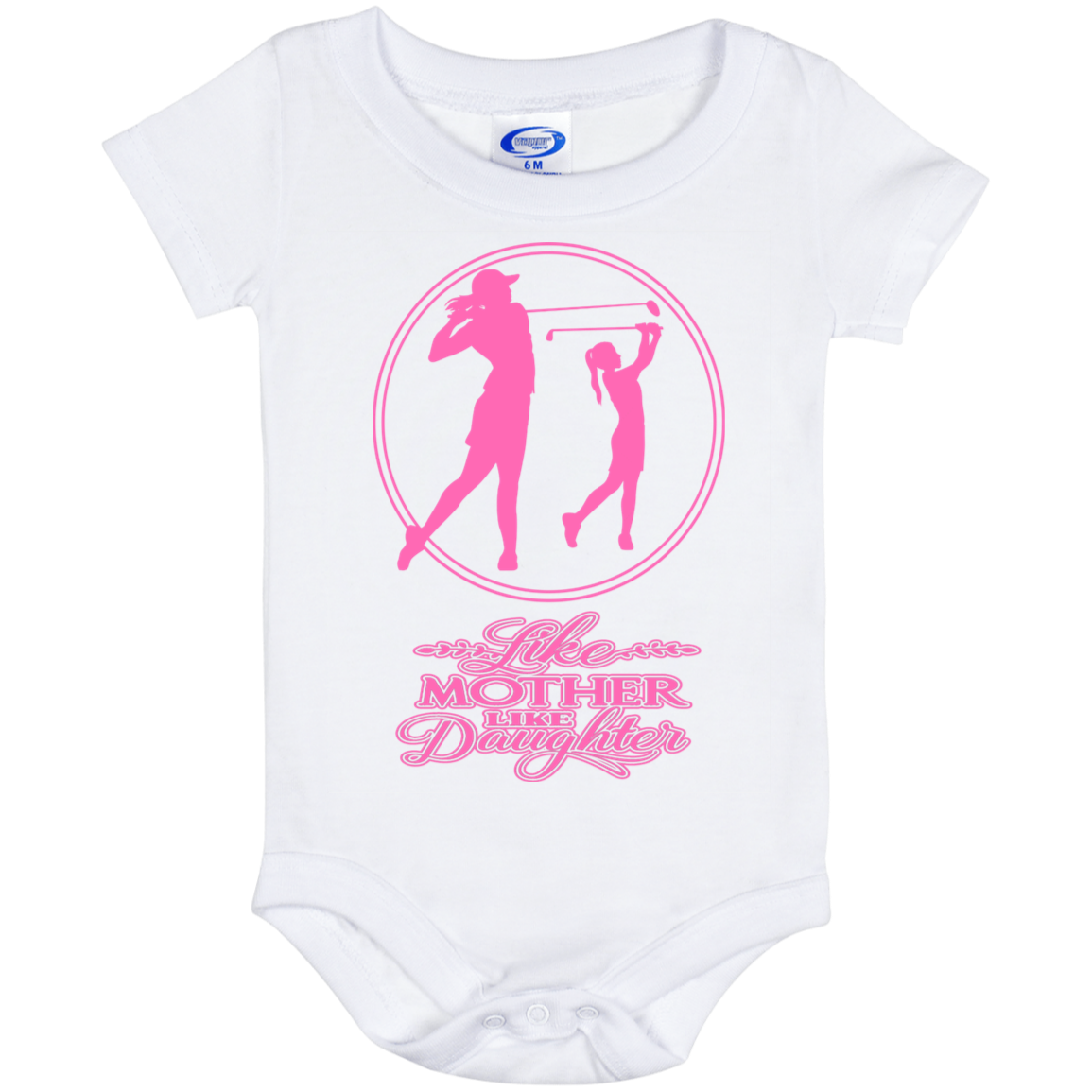 OPG Custom Design #7 part 2. Like Mother like Daughter. Baby Onesie 6 Month