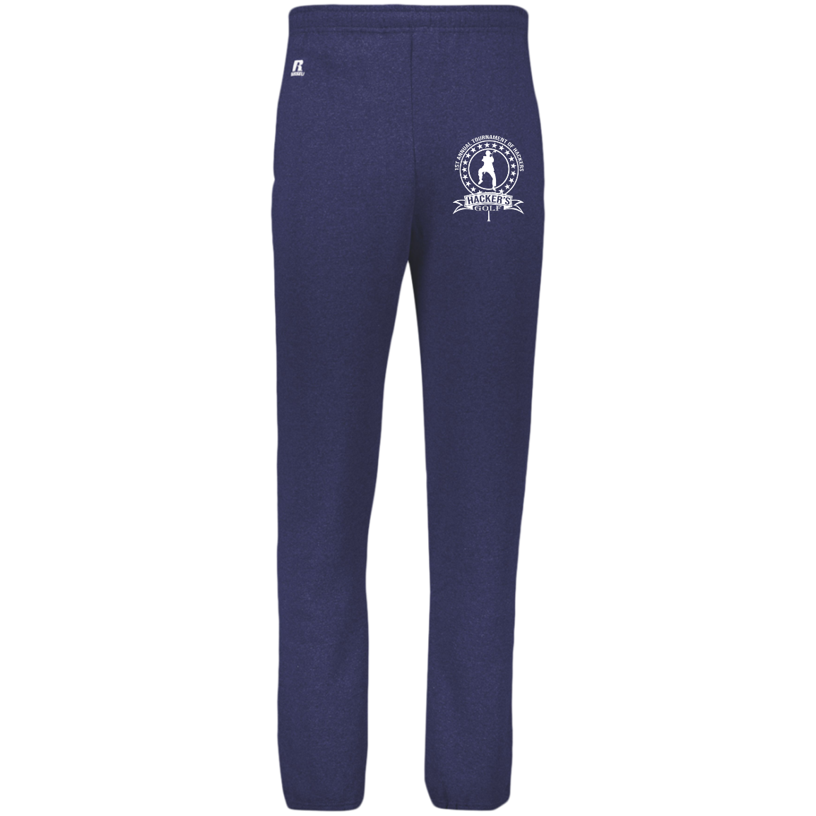 OPG Custom Design #20. 1st Annual Hackers Golf Tournament. Dri-Power Closed Bottom Pocket Sweatpants