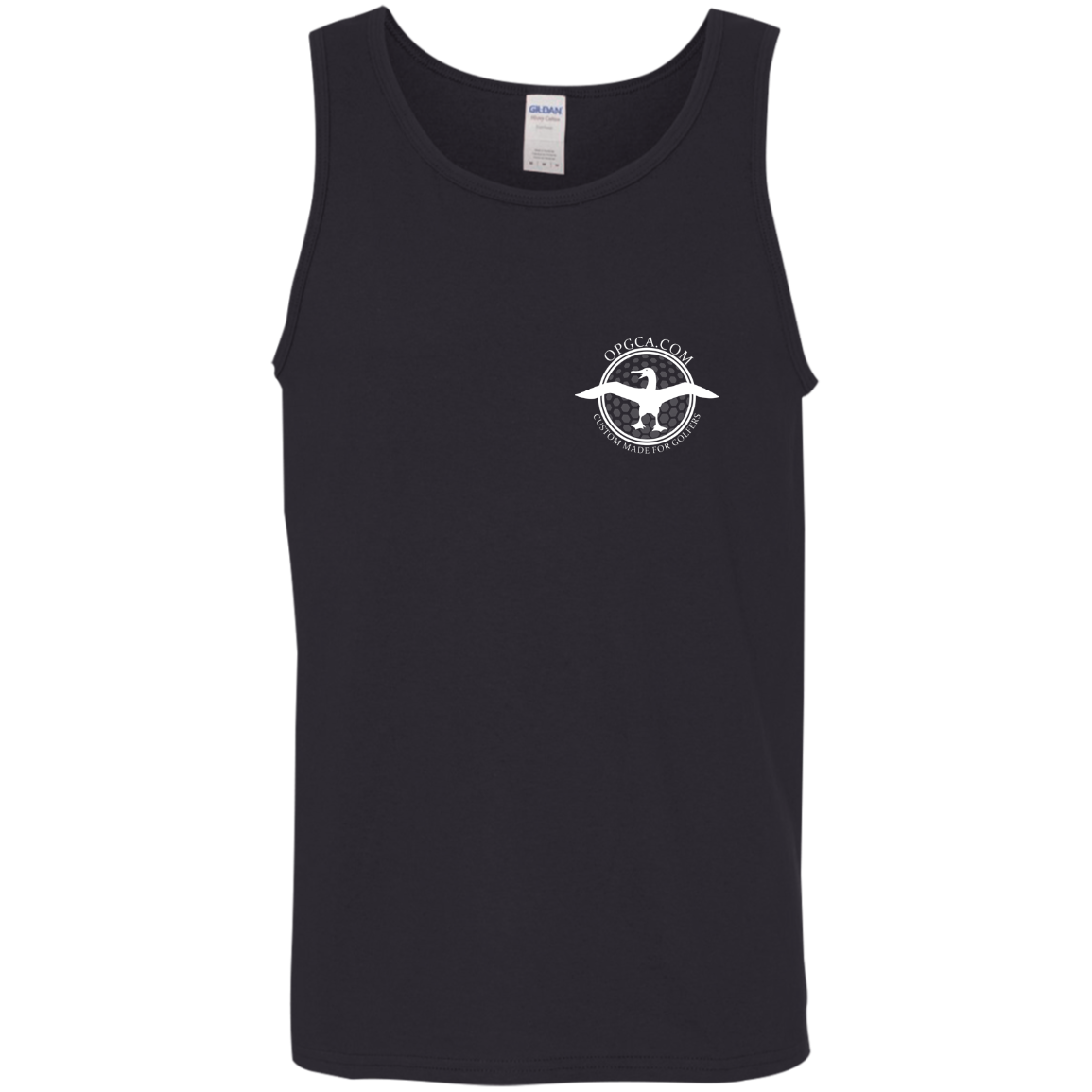 OPG Custom Artwork #1. Albatross. It's a golf thing. 100% Cotton Preshrunk Jersey Knit Tank Top