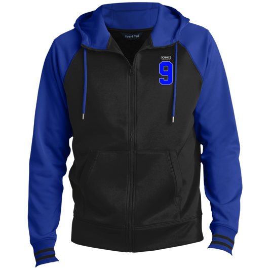 OPG Custom Design #17. Back 9. Sport-Wick® Full-Zip Hooded Jacket