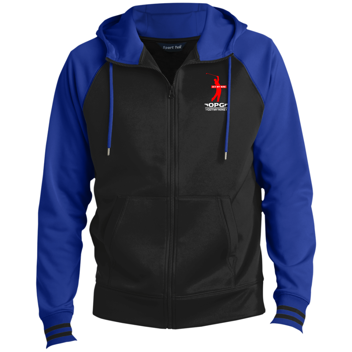 OPG Custom Design #16. Get My Nine. Male Version. Sport-Wick® Full-Zip Hooded Jacket