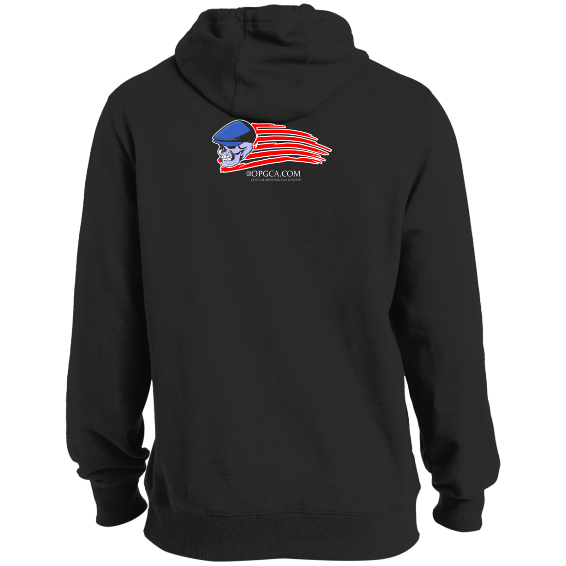 OPG Custom Design #12. American Golfer. Male Edition. Soft Style Pullover Hoodie