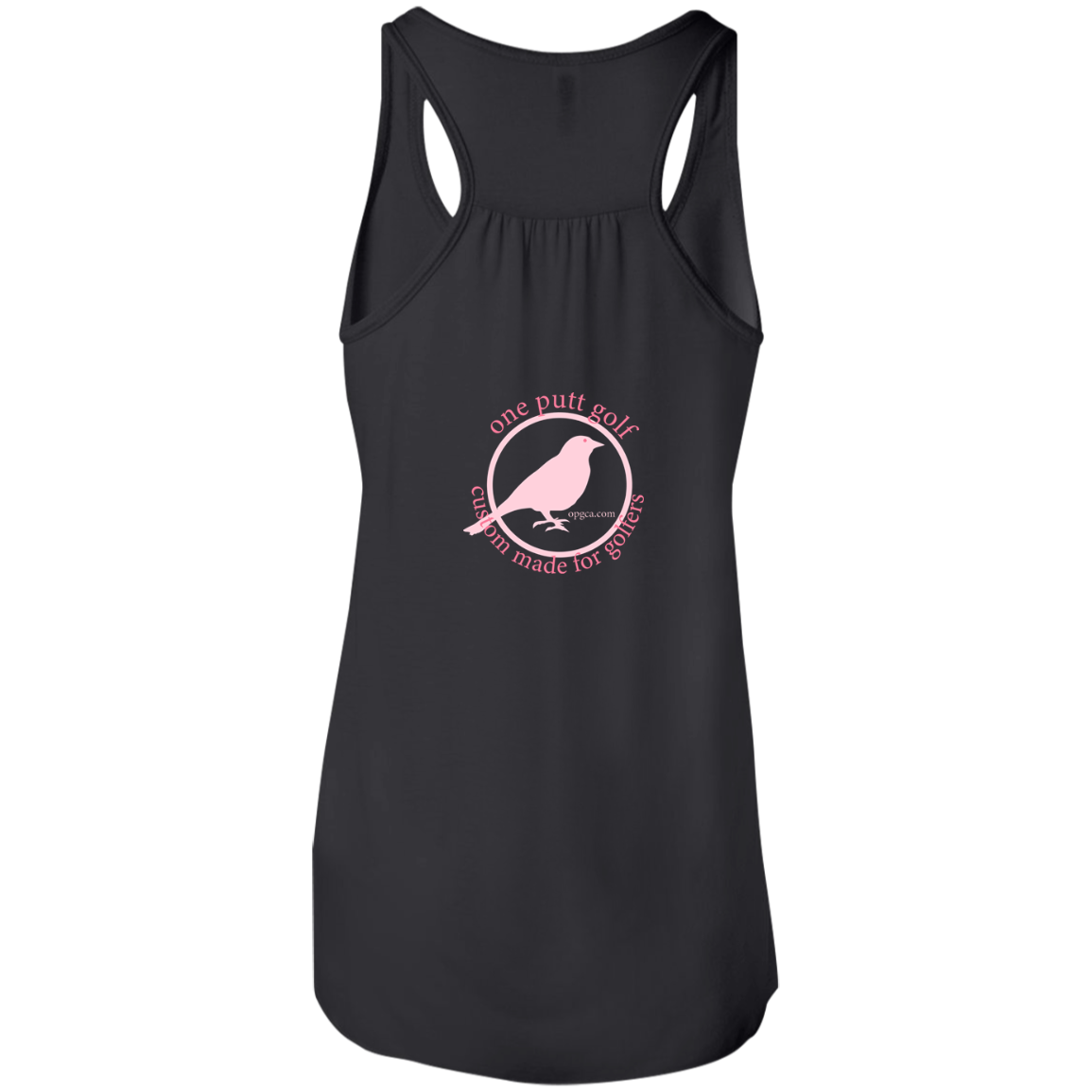 OPG Custom Design # 24. Ornithologist. A person who studies or is an expert on birds. Flowy Racerback Tank