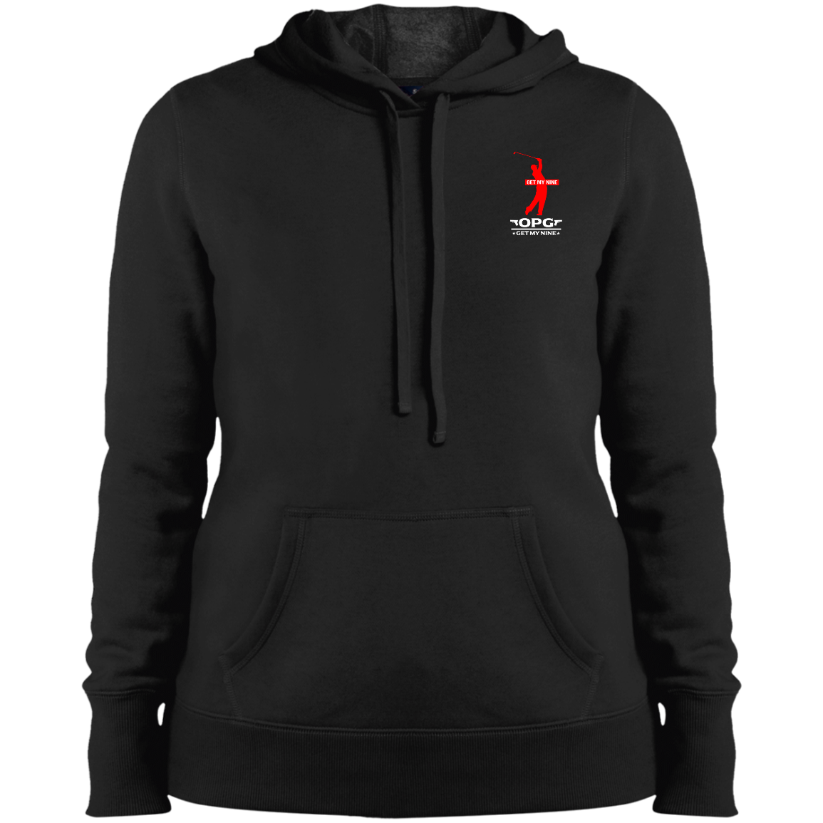 OPG Custom Design #16. Get My Nine.  Male Version. Ladies' Pullover Hooded Sweatshirt