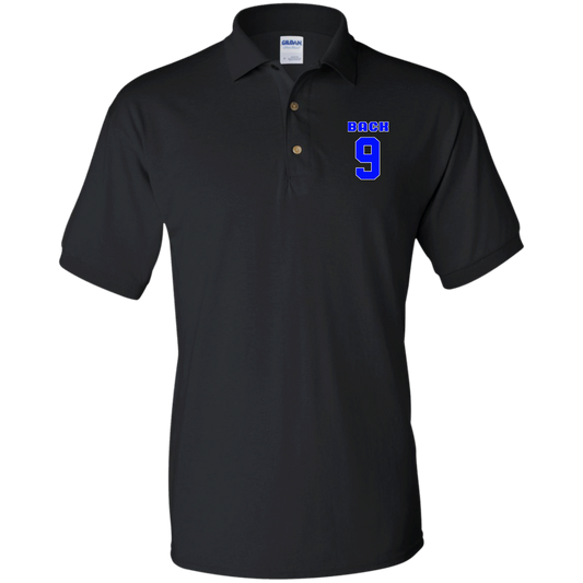 OPG Custom Design #17. Back 9. Jersey Polo Shirt