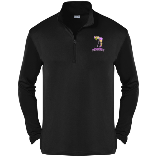 OPG Custom Design #13. Drive it. Chip it. One Putt Golf it. 1/4-Zip Pullover 100% Polyester 1/4-Zip Pullover