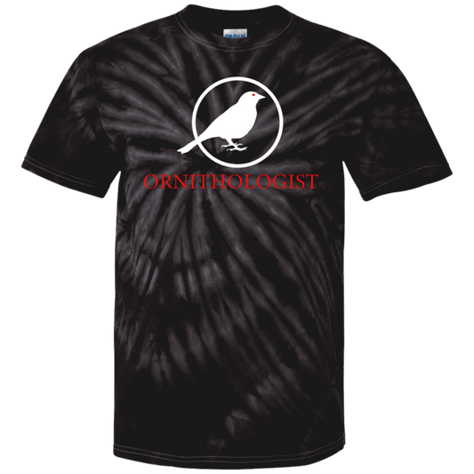 OPG Custom Design # 24. Ornithologist. A person who studies or is an expert on birds. Youth Tie-Dye T-Shirt