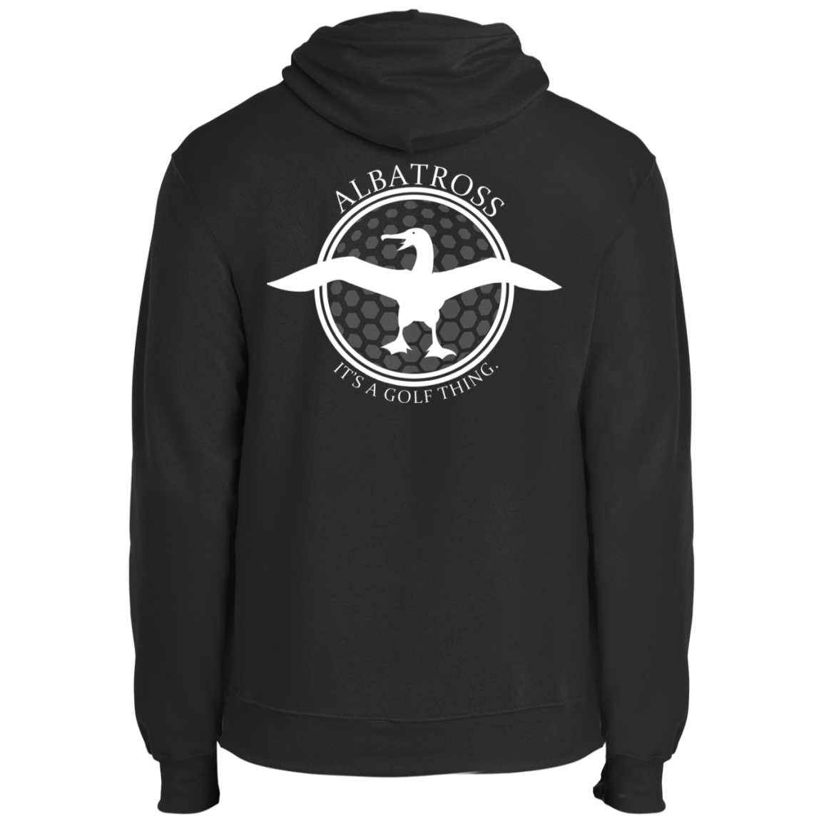 OPG Custom Artwork #1. Albatross. It's a golf thing. Fleece Pullover Hoodie