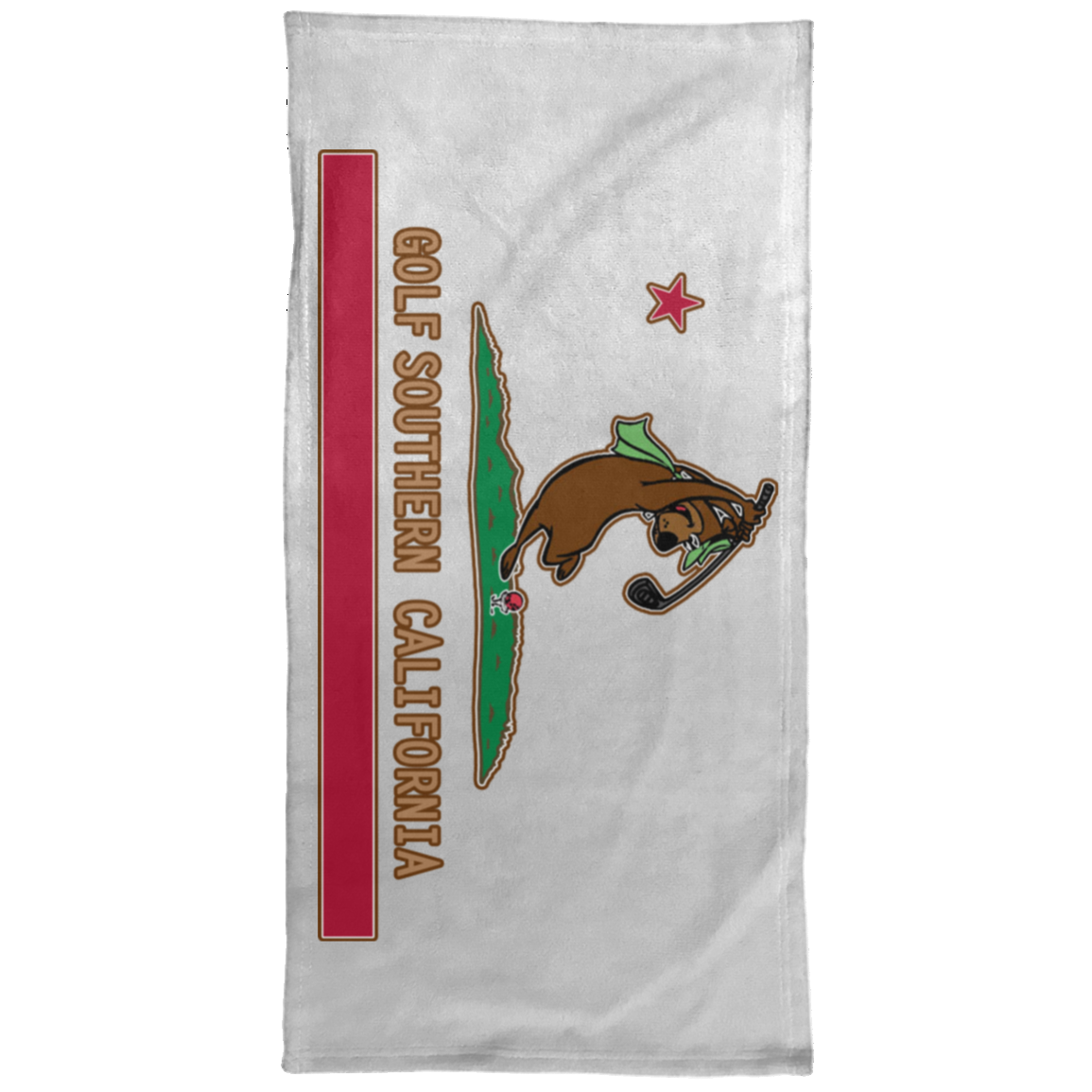 OPG Custom Design #15. Golf California Part 2 Fan Art. Towel - 15x30