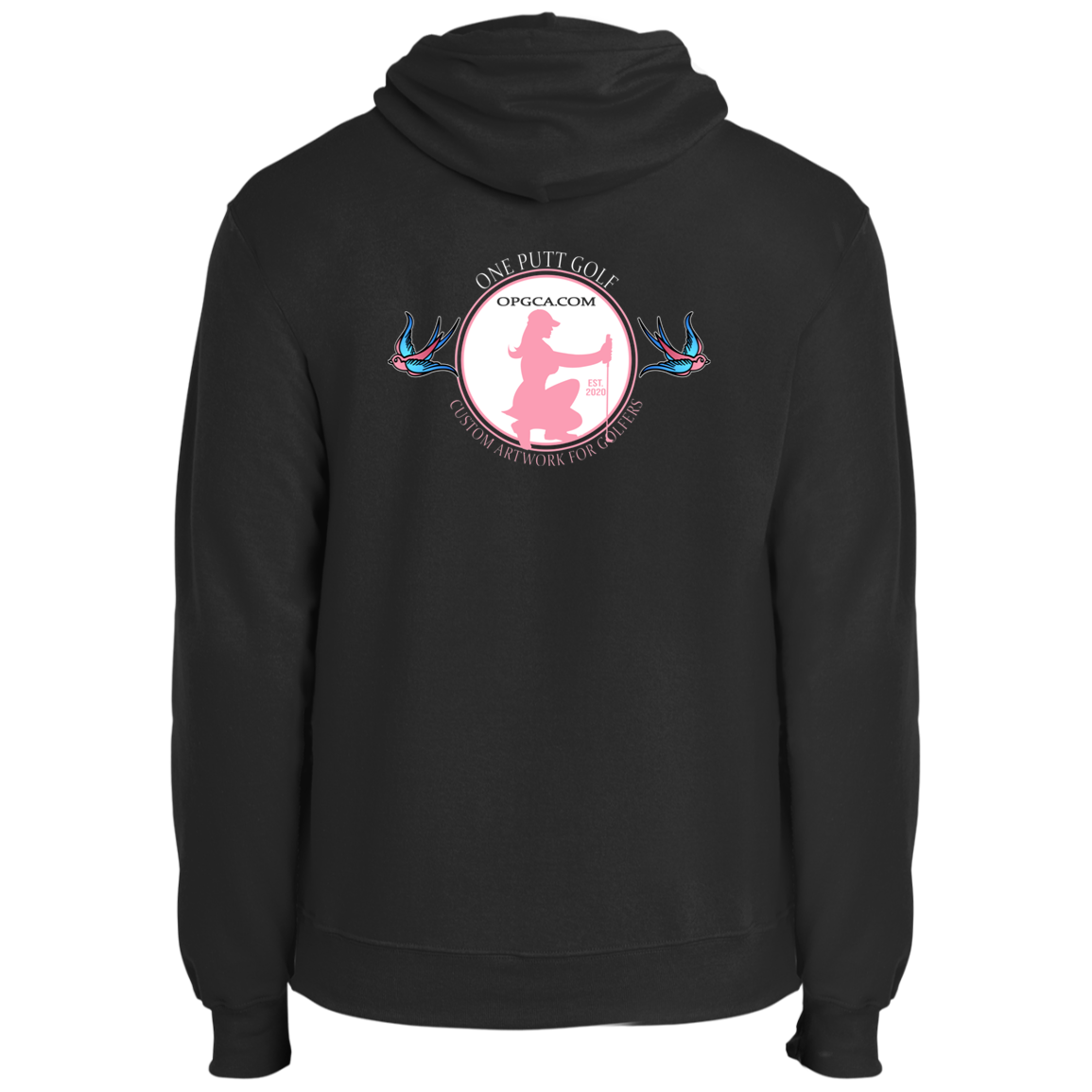 OPG Custom Design #25. Talk Birdie to Me. Fleece Pullover Hoodie