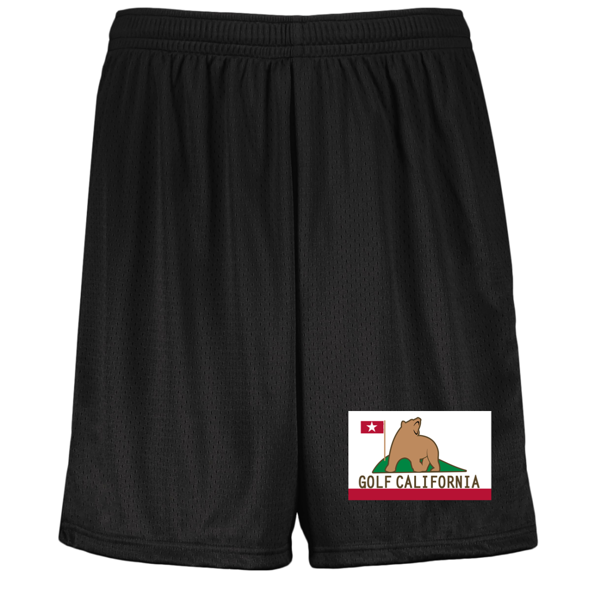 OPG Custom Design #14. Golf California. Youth Moisture-Wicking Mesh Shorts