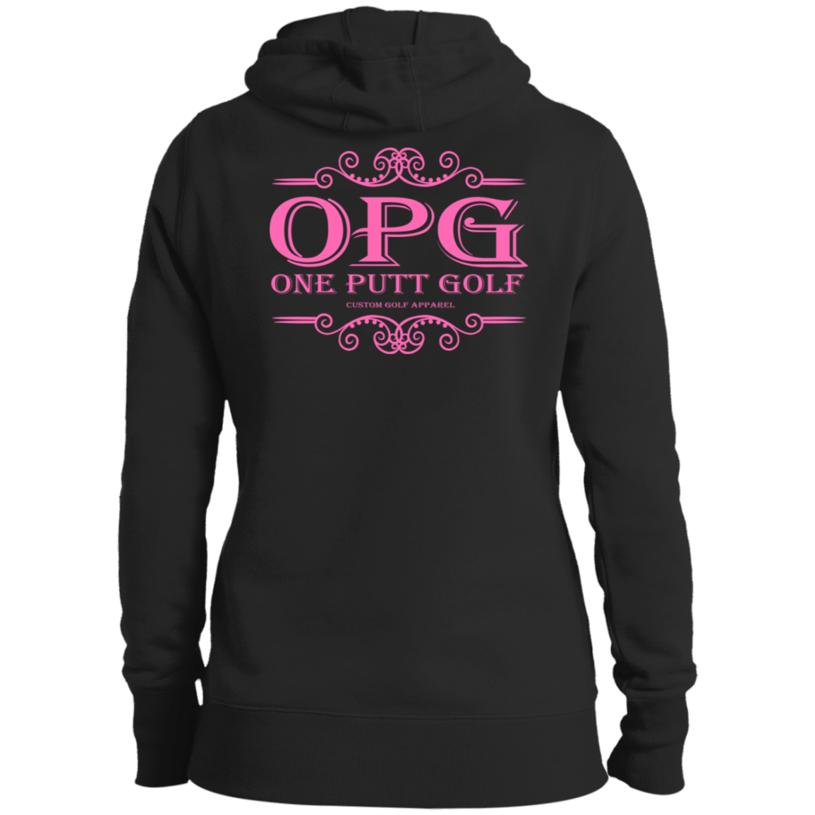 OPG Custom Design #5. Golf Tee-Shirt. Golf Humor. Ladies' Hoodie