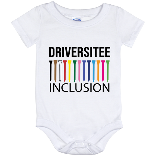 ZZZ#06 OPG Custom Design. DRIVER-SITEE & INCLUSION. Baby Onesie 12 Month