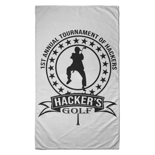 OPG Custom Design #20. 1st Annual Hackers Golf Tournament. Towel - 35x60