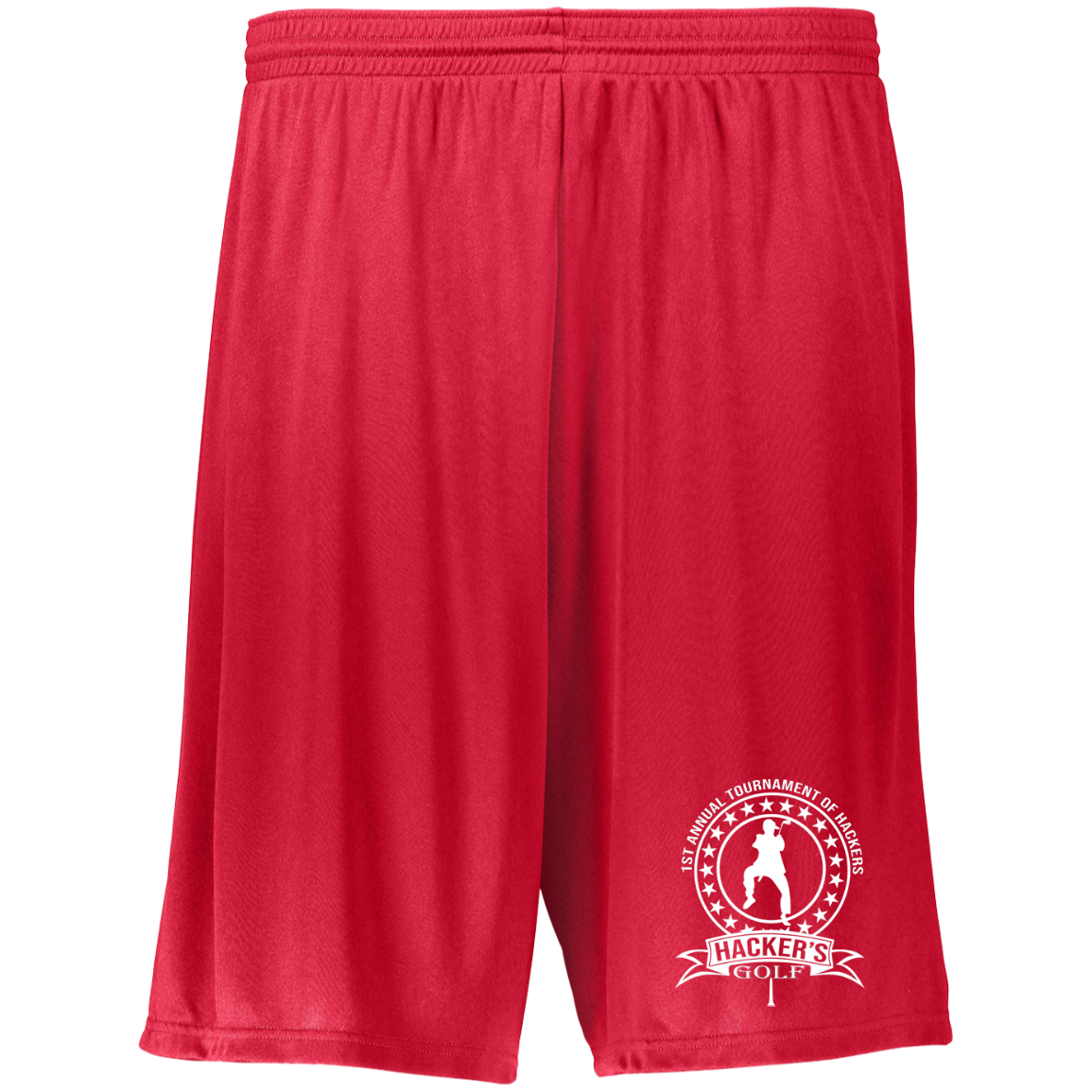 OPG Custom Design #20. 1st Annual Hackers Golf Tournament. Moisture-Wicking 9 inch Inseam Training Shorts