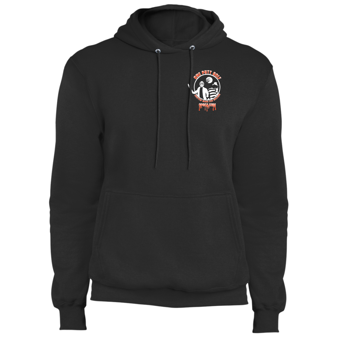 OPG Custom Design #23. Hack N Slice Golf. Freddy and Jason Fan Art. Fleece Pullover Hoodie