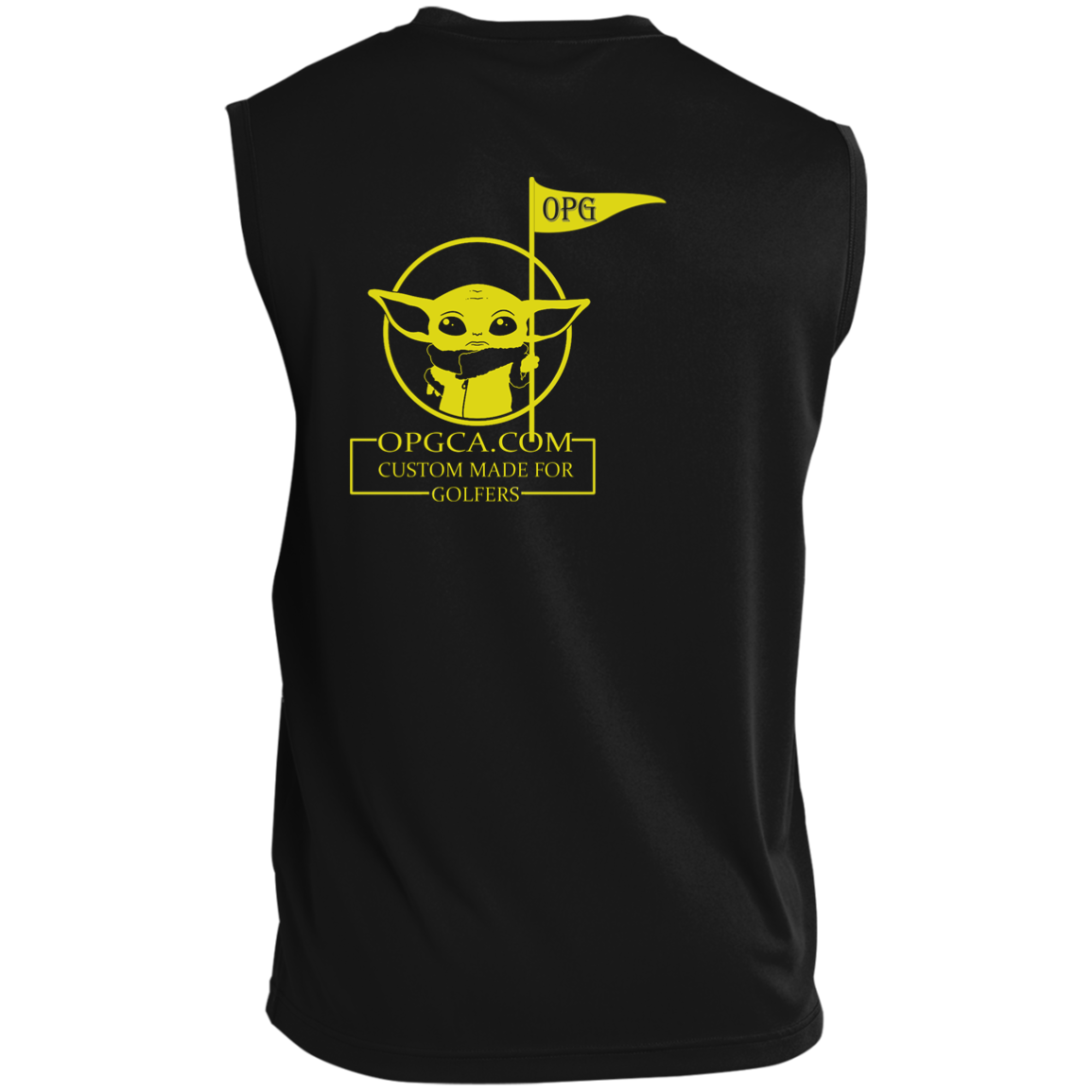 OPG Custom Design #21. May the course be with you. Parody / Fan Art. Men’s Sleeveless