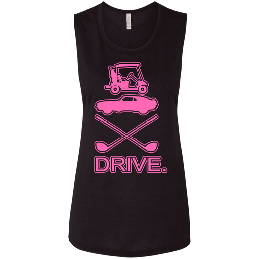 OPG Custom Design #8. Drive. Ladies' Flowy Muscle Tank