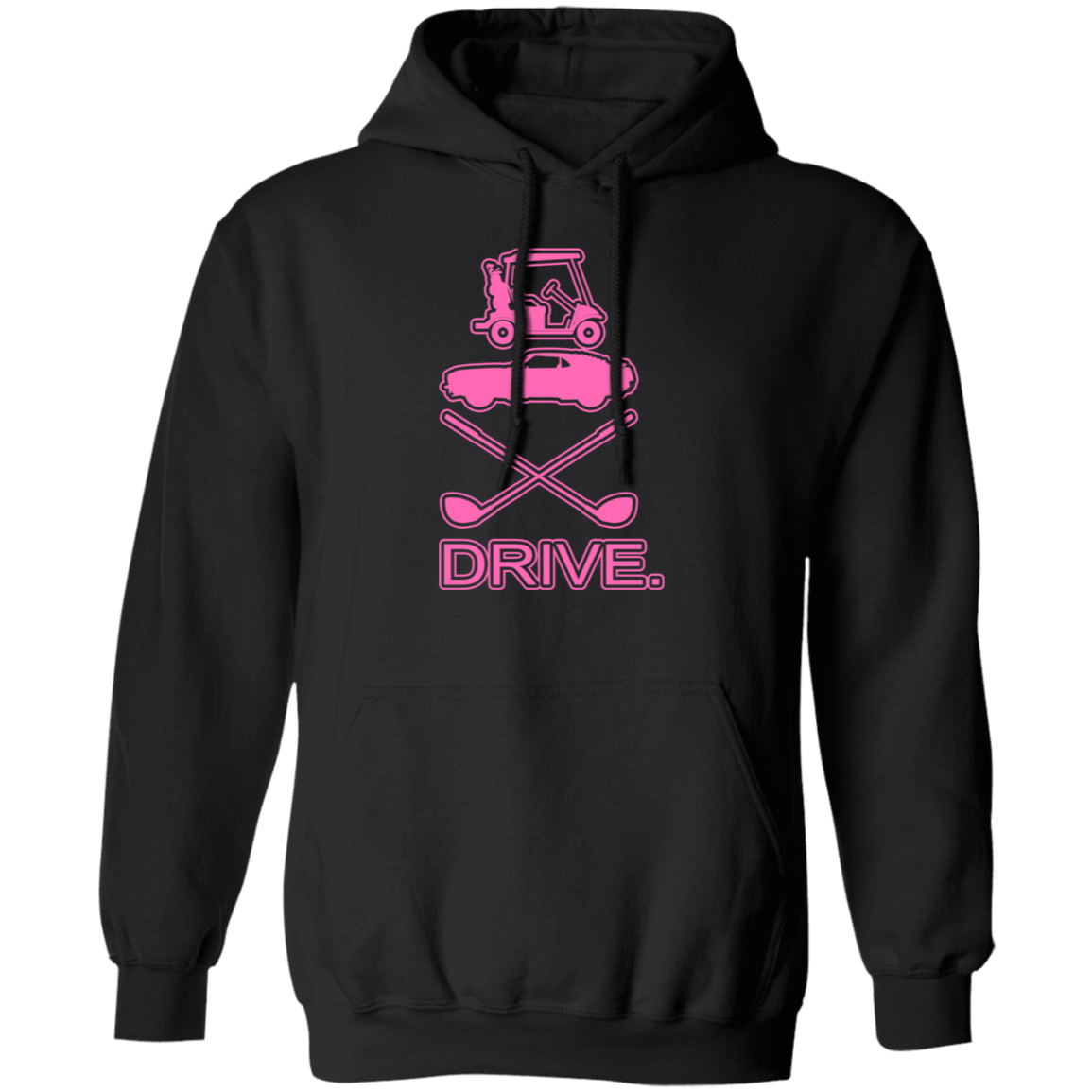 OPG Custom Design #8. Drive. Basic Pullover Hoodie