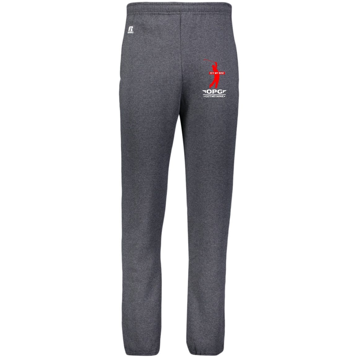 OPG Custom Design #16. Get My Nine. Male Version. Dri-Power Closed Bottom Pocket Sweatpants