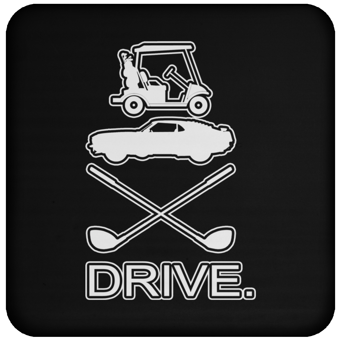 OPG Custom Design #8. Drive. Coaster