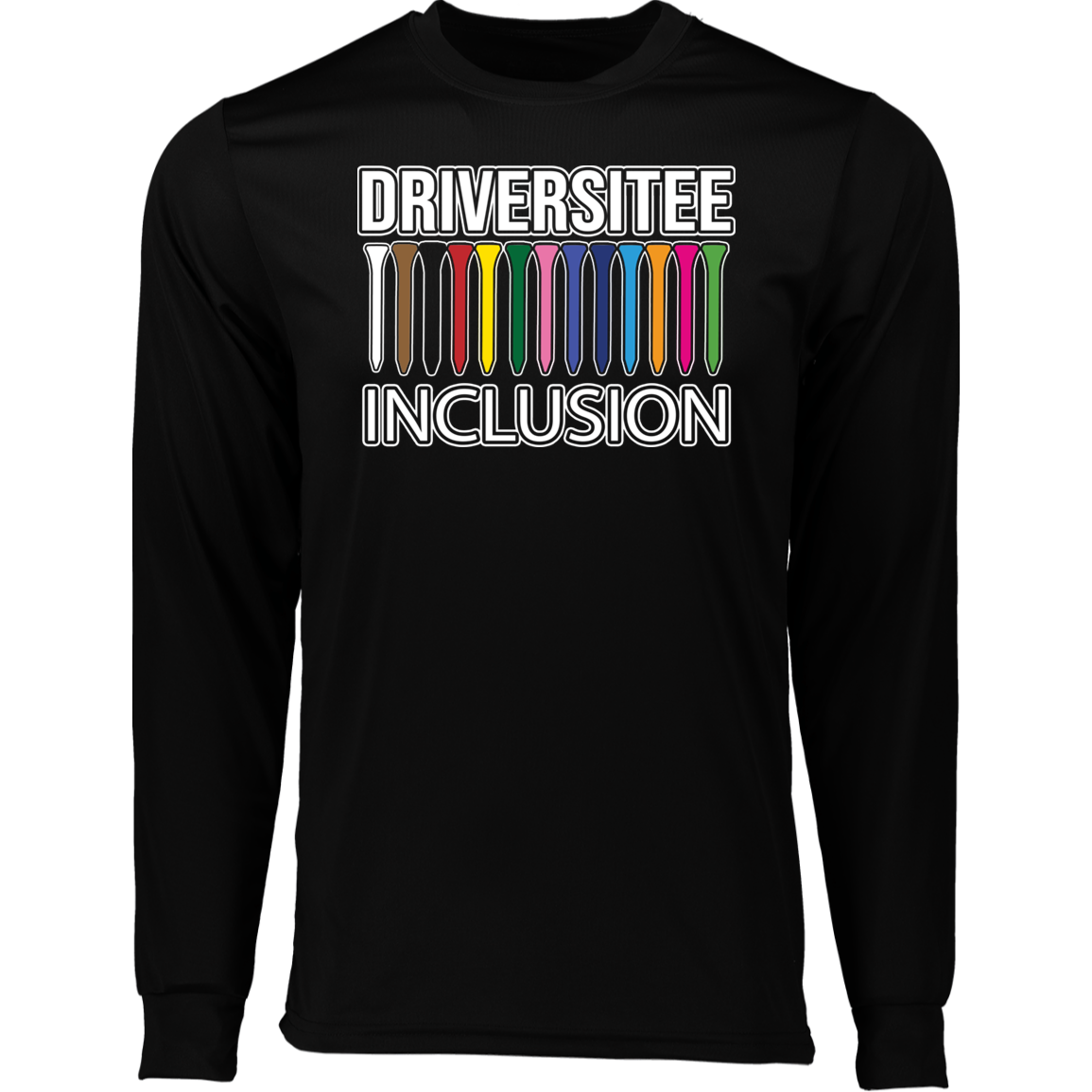 ZZZ#06 OPG Custom Design. DRIVER-SITEE & INCLUSION. 100% Polyester Moisture-Wicking Tee