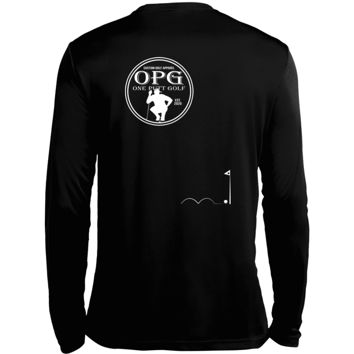 OPG Custom Design #4. I Don't See Noting Wrong With A Little Bump N Run. 100% Polyester Moisture-Wicking Tee