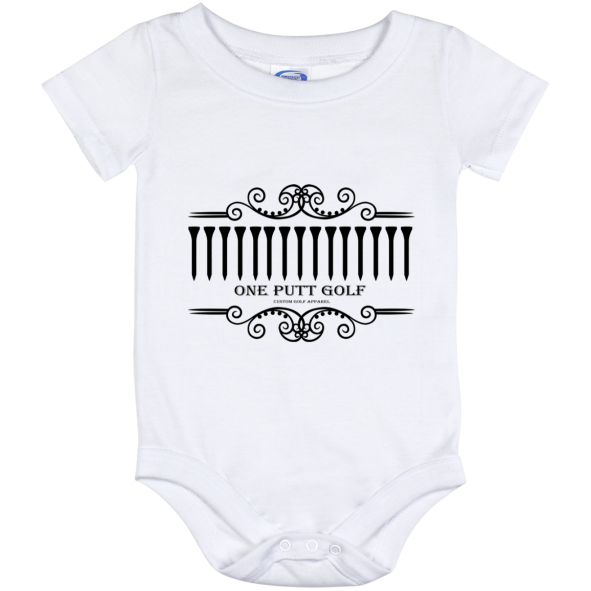 OPG Custom Design #5. Golf Tee-Shirt. Golf Humor. Baby Onesie 12 Month