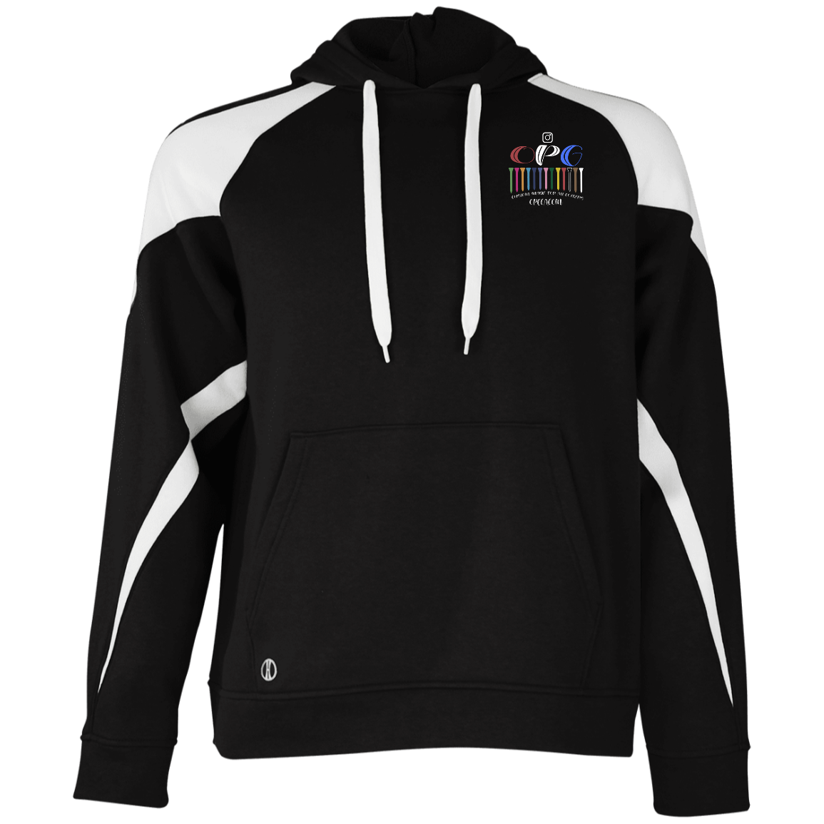 ZZZ#06 OPG Custom Design. DRIVER-SITEE & INCLUSION. Colorblock Fleece Hoodie