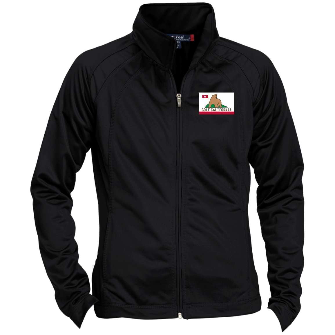 OPG Custom Design #14. Golf California. Ladies' Raglan Sleeve Warmup Jacket