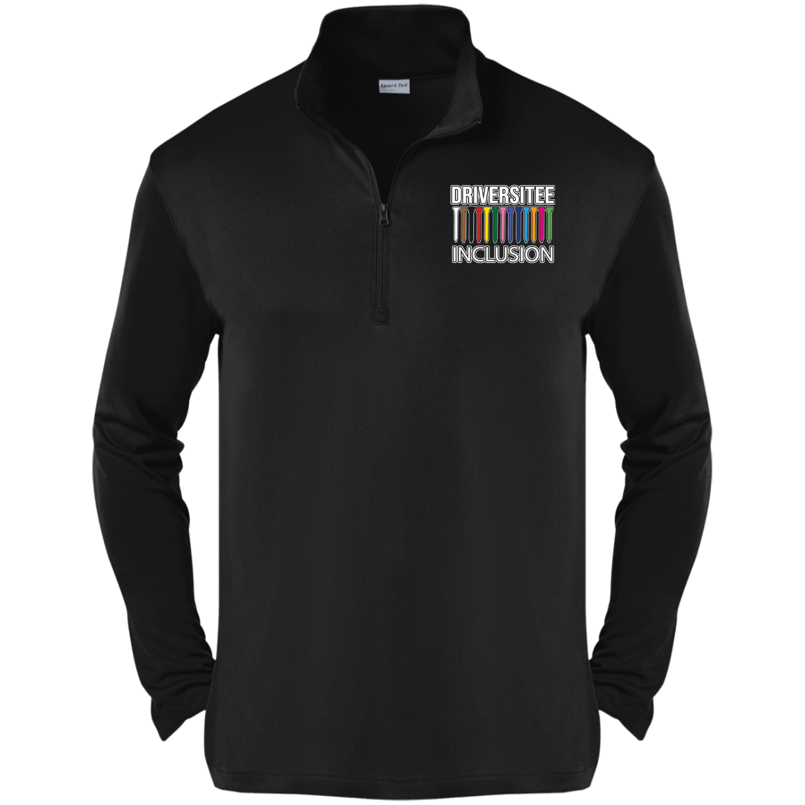 ZZZ#06 OPG Custom Design. DRIVER-SITEE & INCLUSION. 100% Polyester 1/4-Zip Pullover