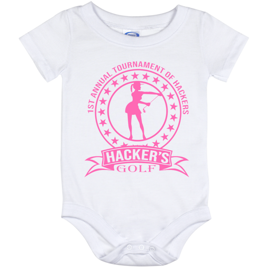 ZZZ#20 OPG Custom Design. 1st Annual Hackers Golf Tournament. Ladies Edition. Baby Onesie 12 Month