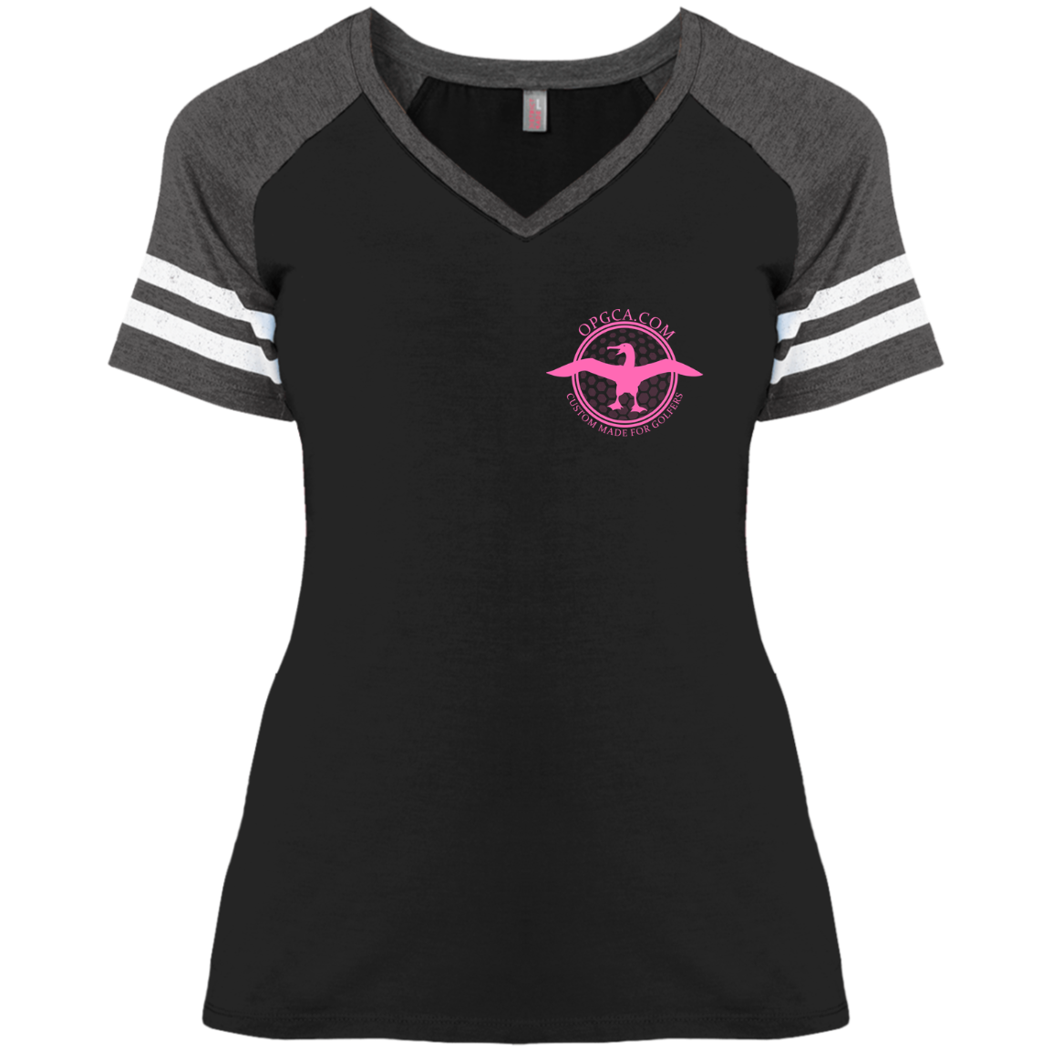 OPG Custom Artwork #1. Albatross. It's a golf thing. Ladies' Game V-Neck T-Shirt