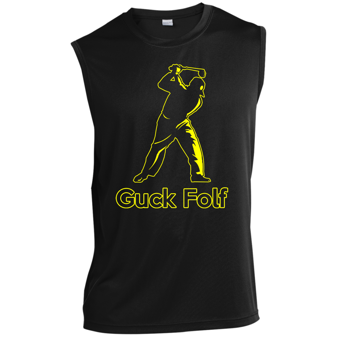 OPG Custom Design #19. GUCK FOLF. Men's Edition. Men’s Sleeveless