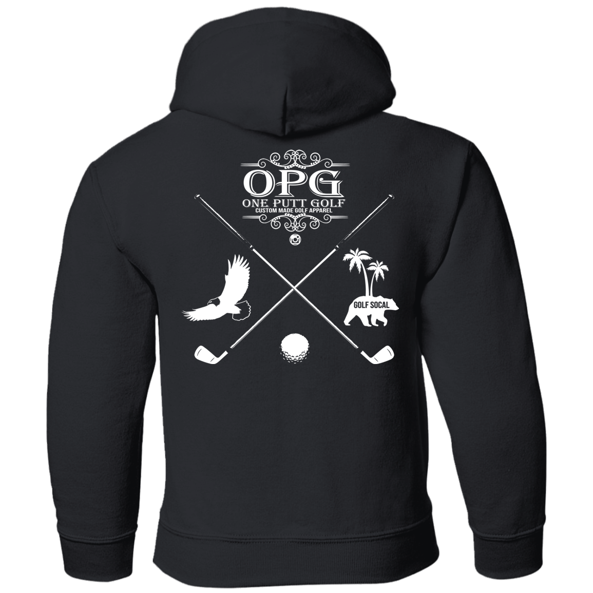 OPG Custom Design #8. Drive. Youth Boys Pullover Hoodie