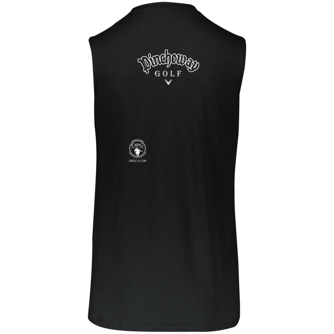 OPG Custom Artwork #27. Pincheway Golf. Essential Dri-Power Sleeveless Muscle Tee