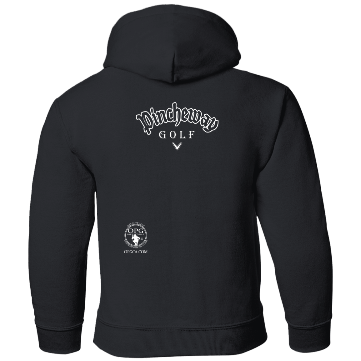 OPG Custom Artwork #27. Pincheway Golf. Youth Pullover Hoodie