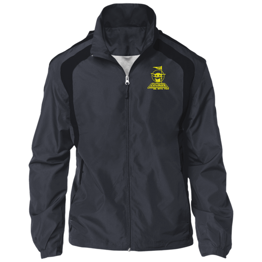 OPG Custom Design #21. May the course be with you. Parody / Fan Art. 100% Polyester Shell Jacket