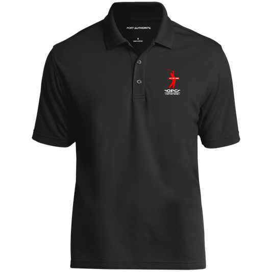 OPG Custom Design #16. Get My Nine. Male Version. 100%Polyester UV Micro-Mesh Polo