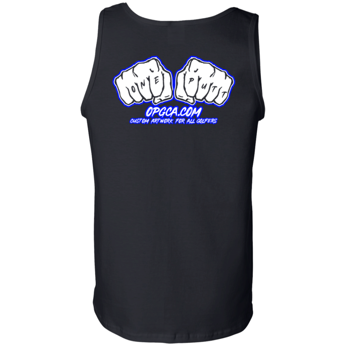 OPG Custom Design #3. Blue Tees Blues Brothers Fan Art. 100% Cotton Tank Top