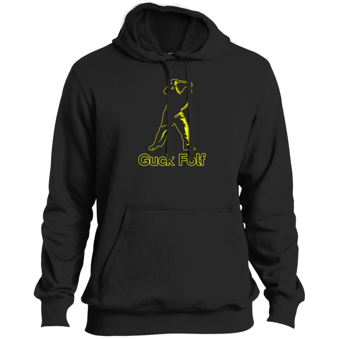 OPG Custom Design #19. GUCK FOLF. Men's Edition. Tall Pullover Hoodie