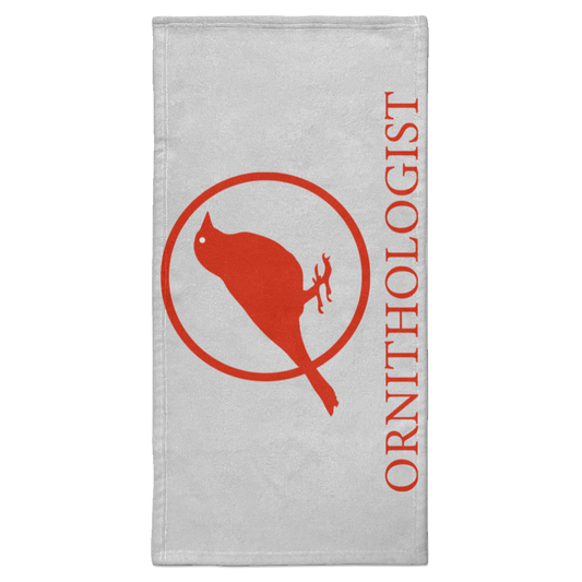 OPG Custom Design #24. Ornithologist. A person who studies or is an expert on birds. Towel - 15x30