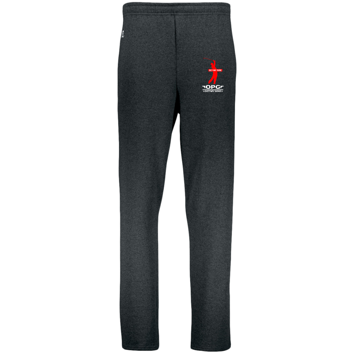 OPG Custom Design #16. Get My Nine. Male Version. Dri-Power Open Bottom Pocket Sweatpants