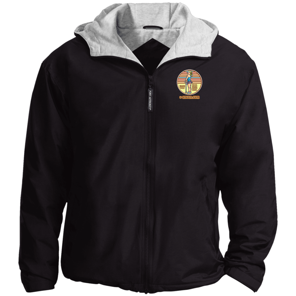 OPG Custom Design #28. Drive it. Chip it. One Putt golf it. Team Jacket