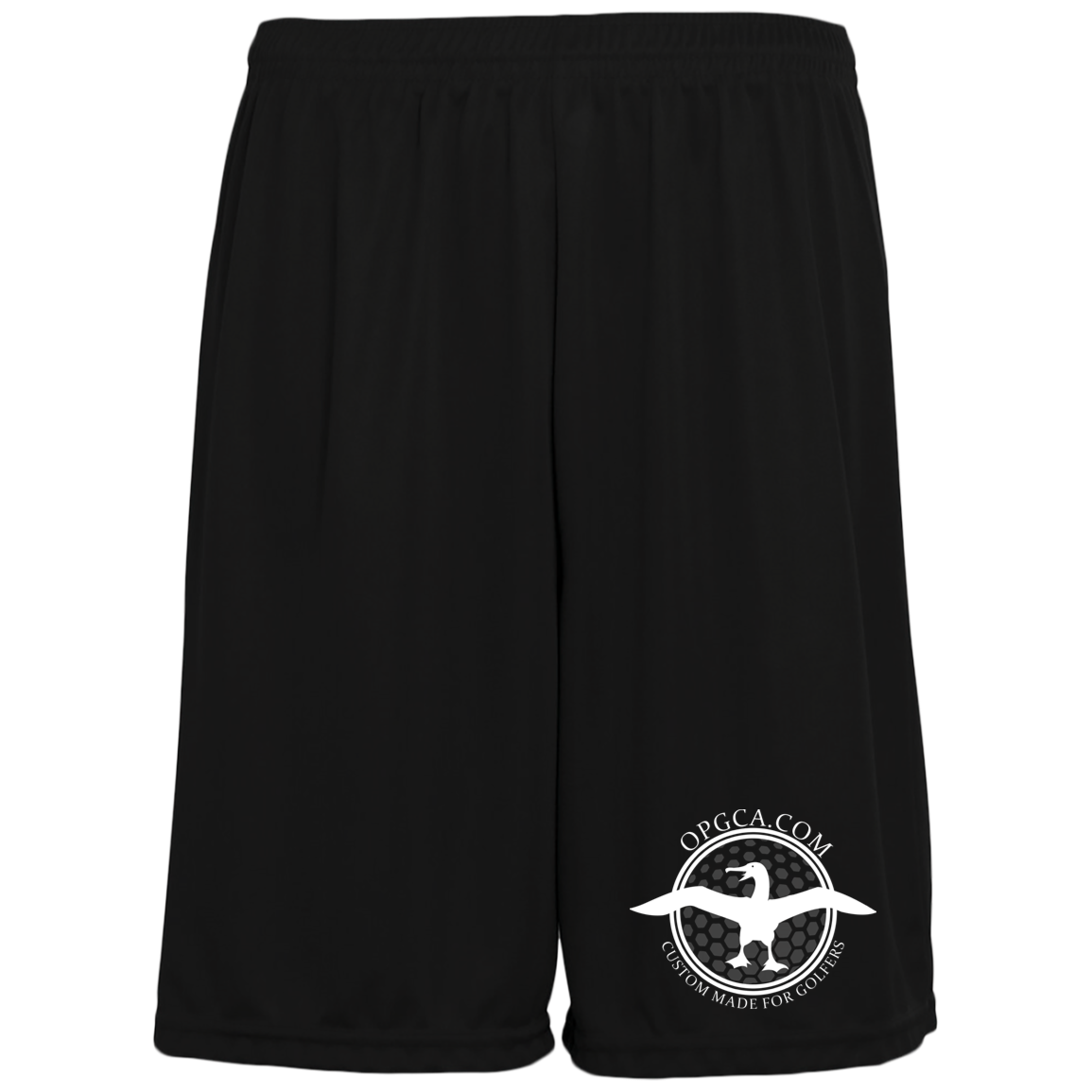 OPG Custom Artwork #1. Albatross. It's a golf thing. 100% Polyester Training Shorts w/Pockets