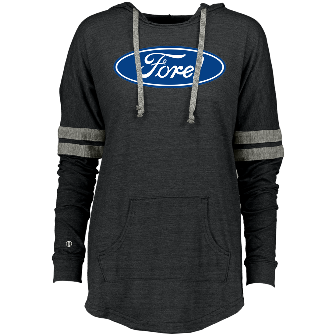 OPG Custom Design #11. Fore. Ladies Hooded Low Key Pullover