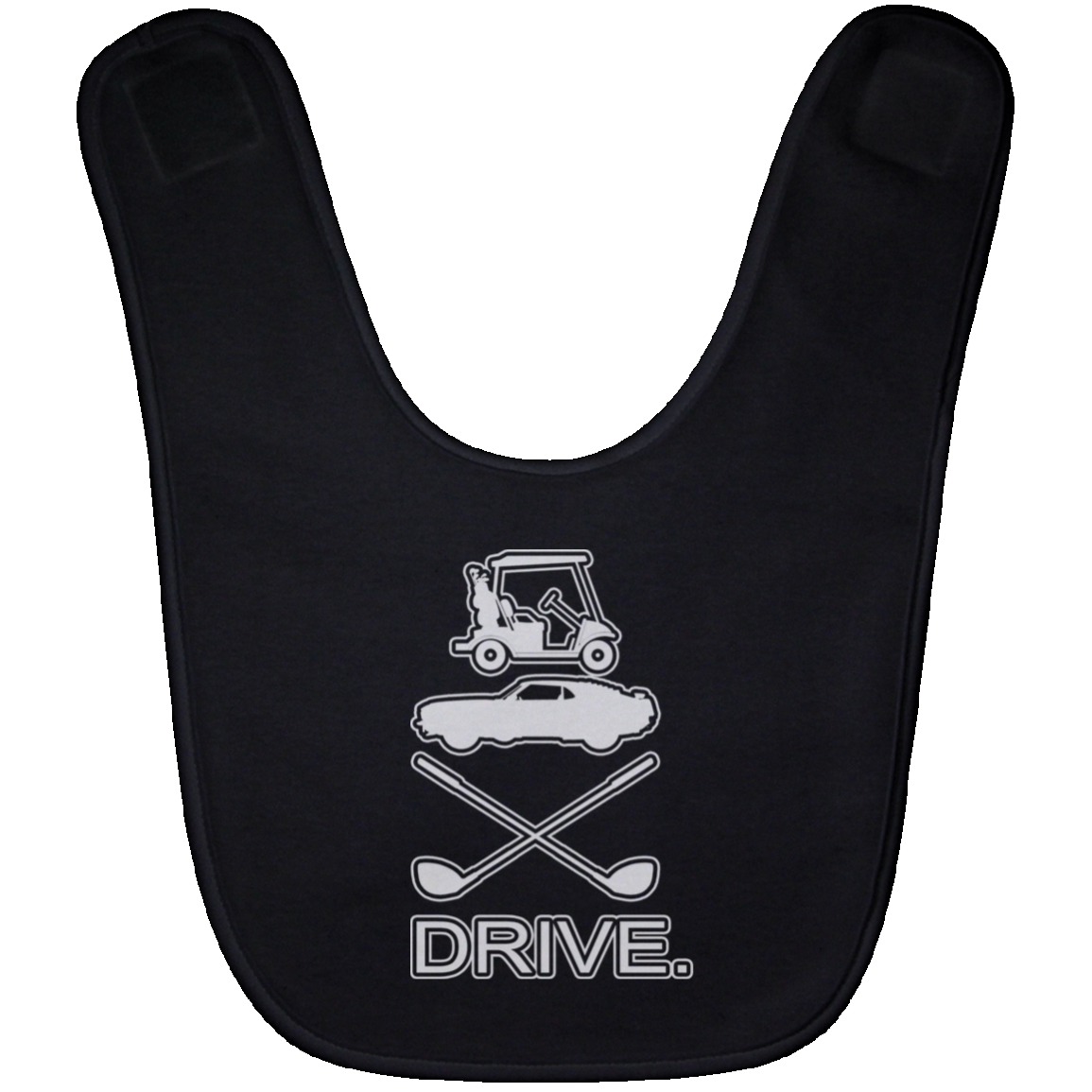 OPG Custom Design #8. Drive. Baby Bib