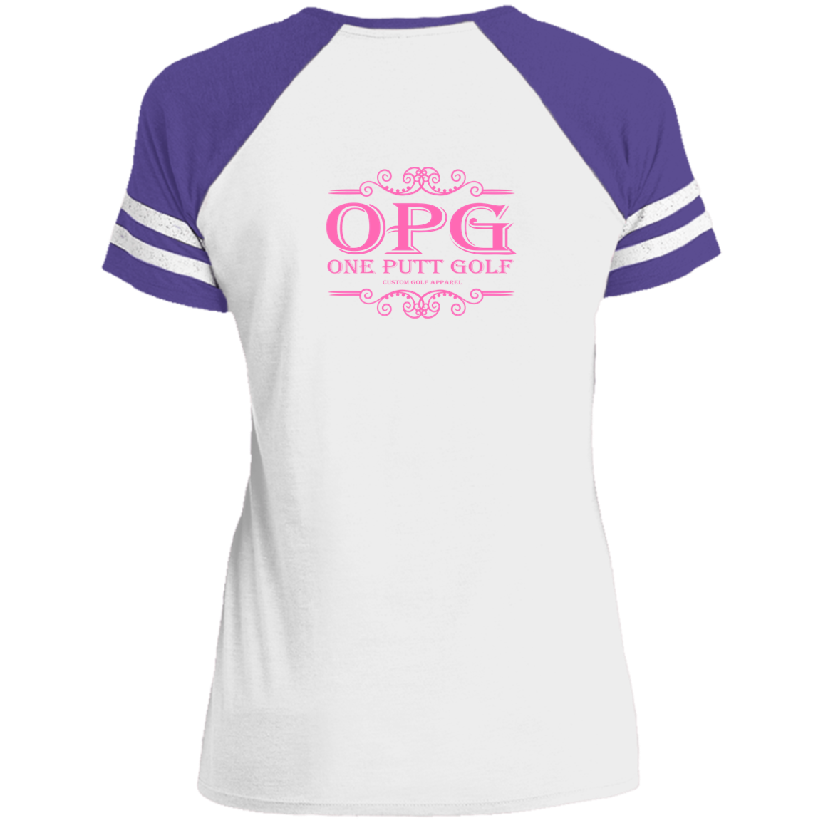 OPG Custom Design #5. Golf Tee-Shirt. Golf Humor. Ladies' Game V-Neck T-Shirt