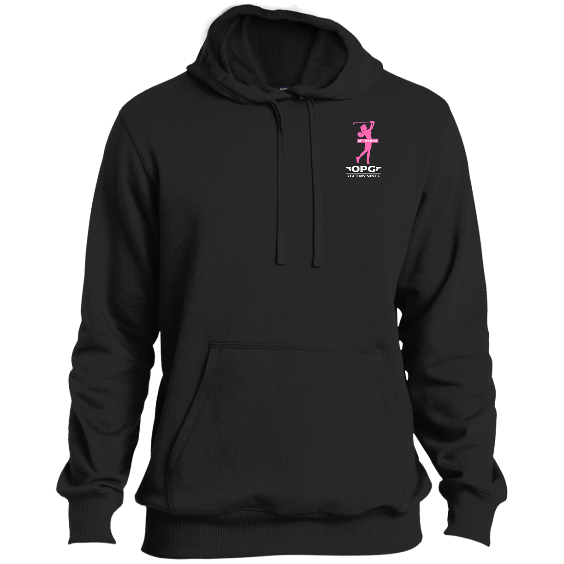 OPG Custom Design #16. Get My Nine. Female Version. Tall Pullover Hoodie